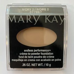 IVORY 2 CREME TO POWDER FOUNDATION DISCONTINUED NIB MARY KAY
